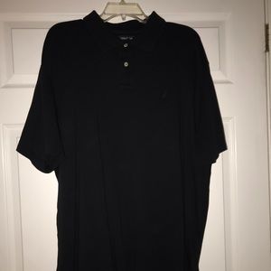 Nautica Men’s 2X Black Polo Shirt